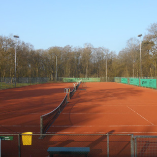 gravel tennisbaan